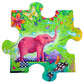 "A Never Ending Story" Magnet Puzzle Piece, Elephant Puzzle Art